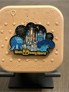 Walt Disney World WDW 2024 Four Parks Icons Fireworks Tinkerbell Pin